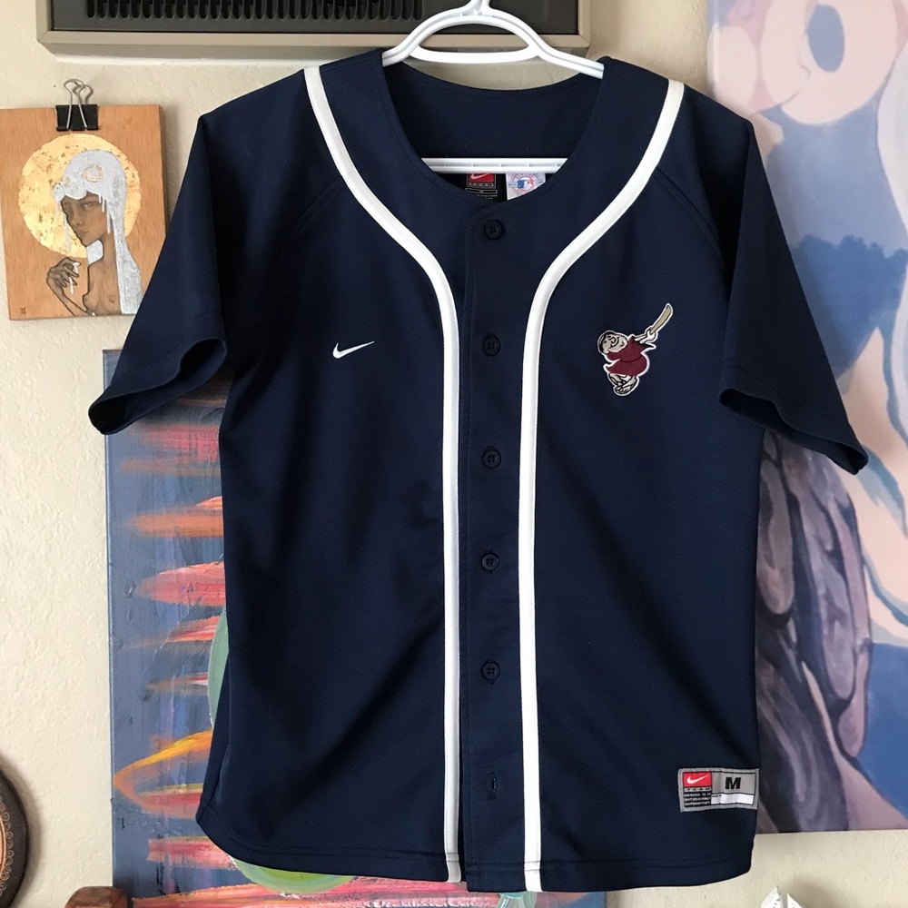 NIKE MLB SAN DIEGO PADRES KHALIL GREEN VINTAGE Y2K WOMENS BASEBALL JERSEY SIZE M